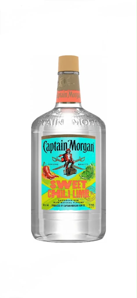 Captain Morgan Sweet Chili Lime Citrus Rum 1.75L