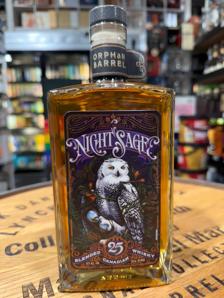 Orphan Barrel Night Sage 25 Year Canadian Whiskey 750ml