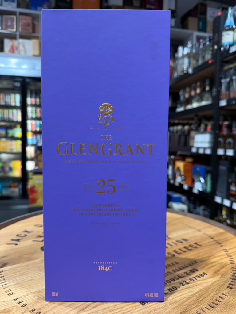 The Glen Grant 25 Year Old Speyside Single Malt Scotch Whisky 750ml