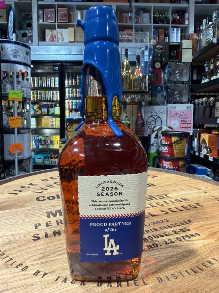 Maker's Mark L.A. Dodgers Limited Edition Season 2026 Kentucky Straight Bourbon Whiskey 750ml