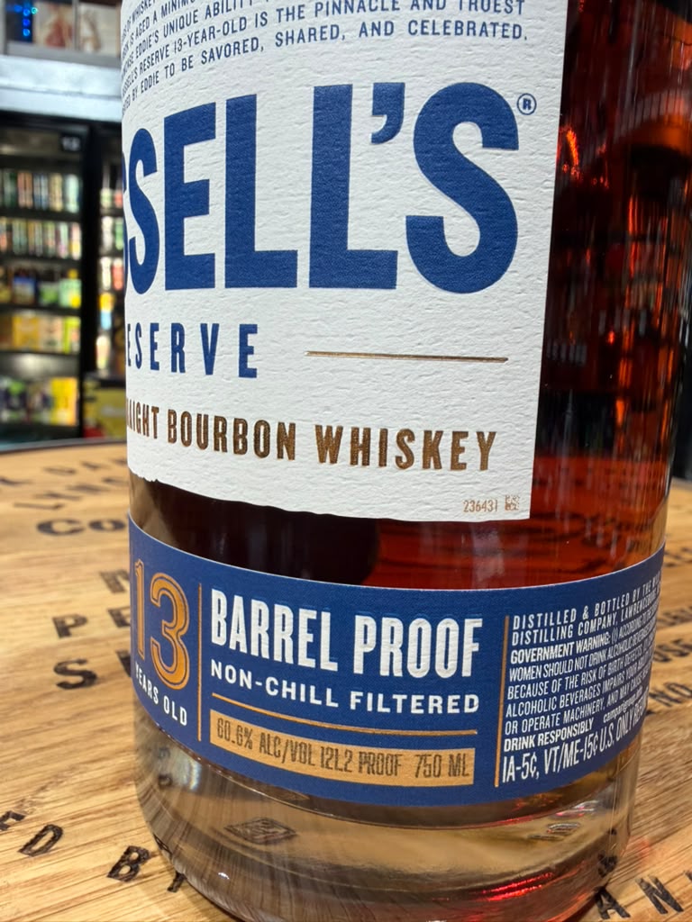Russell’s Reserve 13 Year Old Bourbon 45th Anniversary 2026 Release 750ml