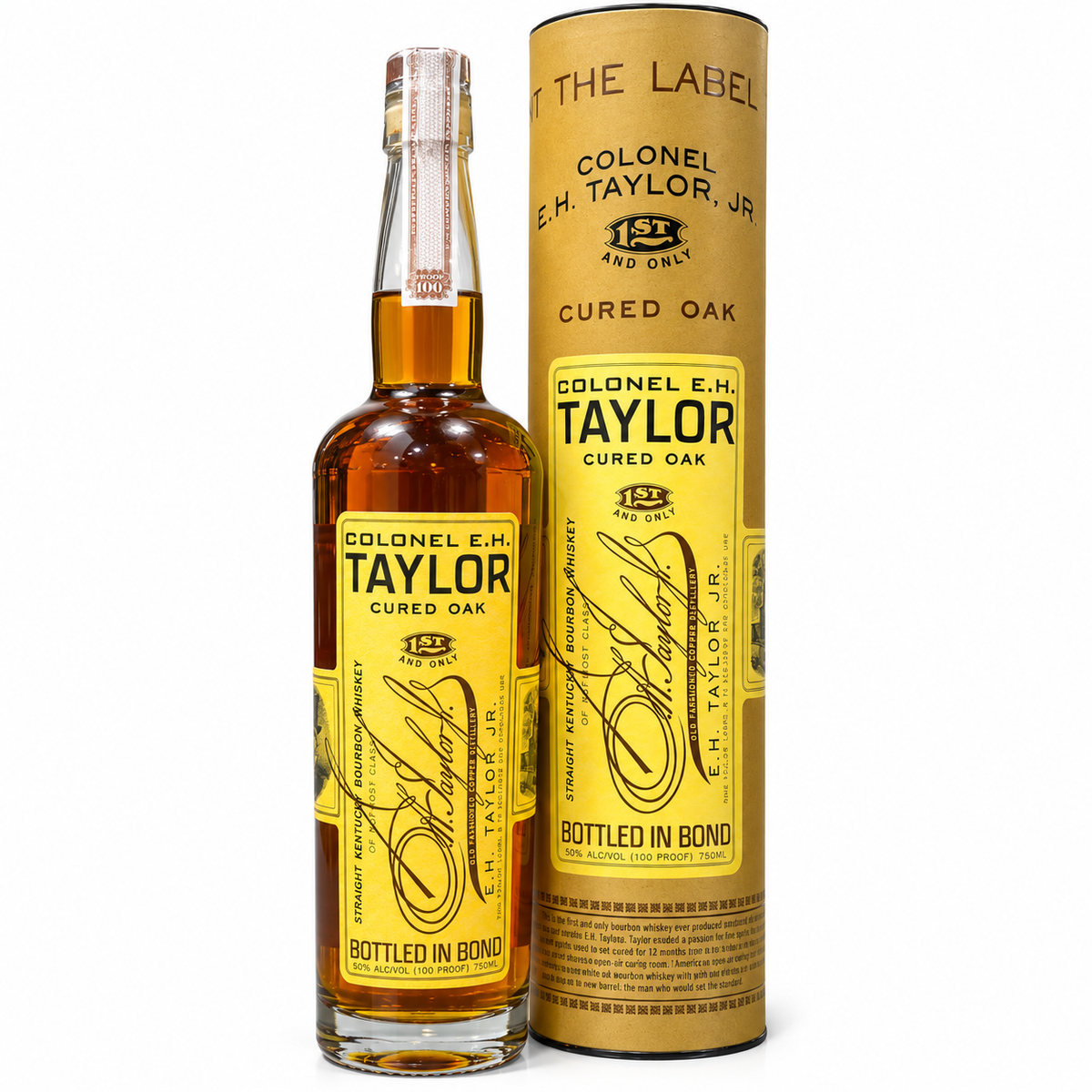 Colonel E.H. Taylor 'Cured Oak' Straight Kentucky Bourbon Whiskey 2026 release 750ml. (Sale Price end September 30th)