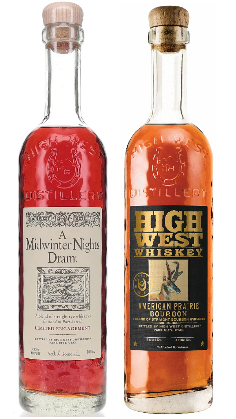 High West Holiday Rye & Prairie Bourbon Duo