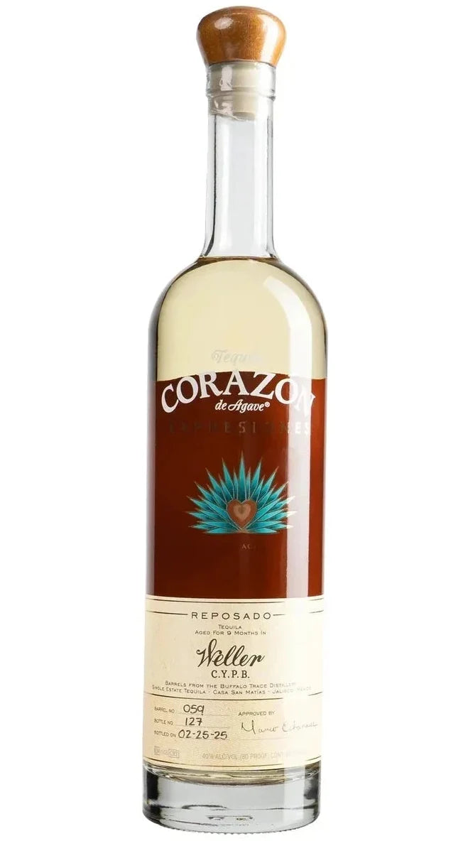 Corazón Expresiones Reposado Weller CYPB Tequila 750ml