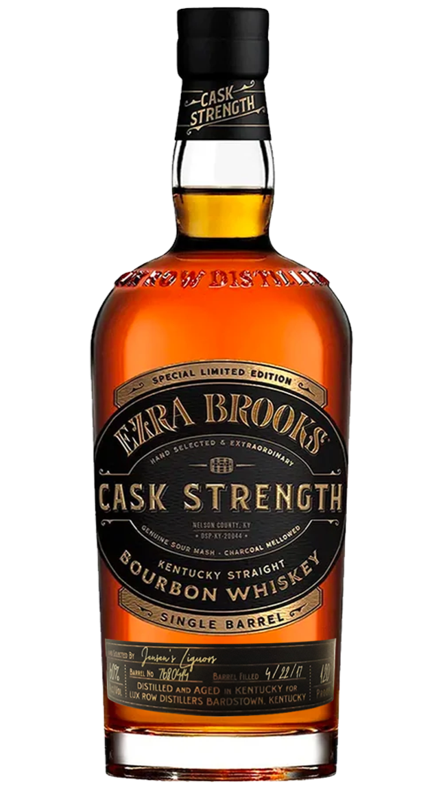Ezra Brooks Cask Strength Single Barrel Select Bourbon (750 ml, 126proof)
