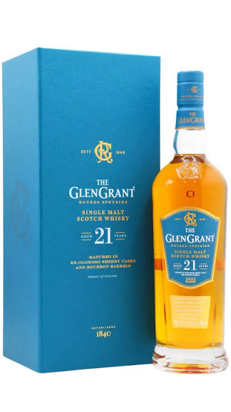 The Glen Grant 21 Year Old Single Malt Scotch Whisky 2024 Release 750ml