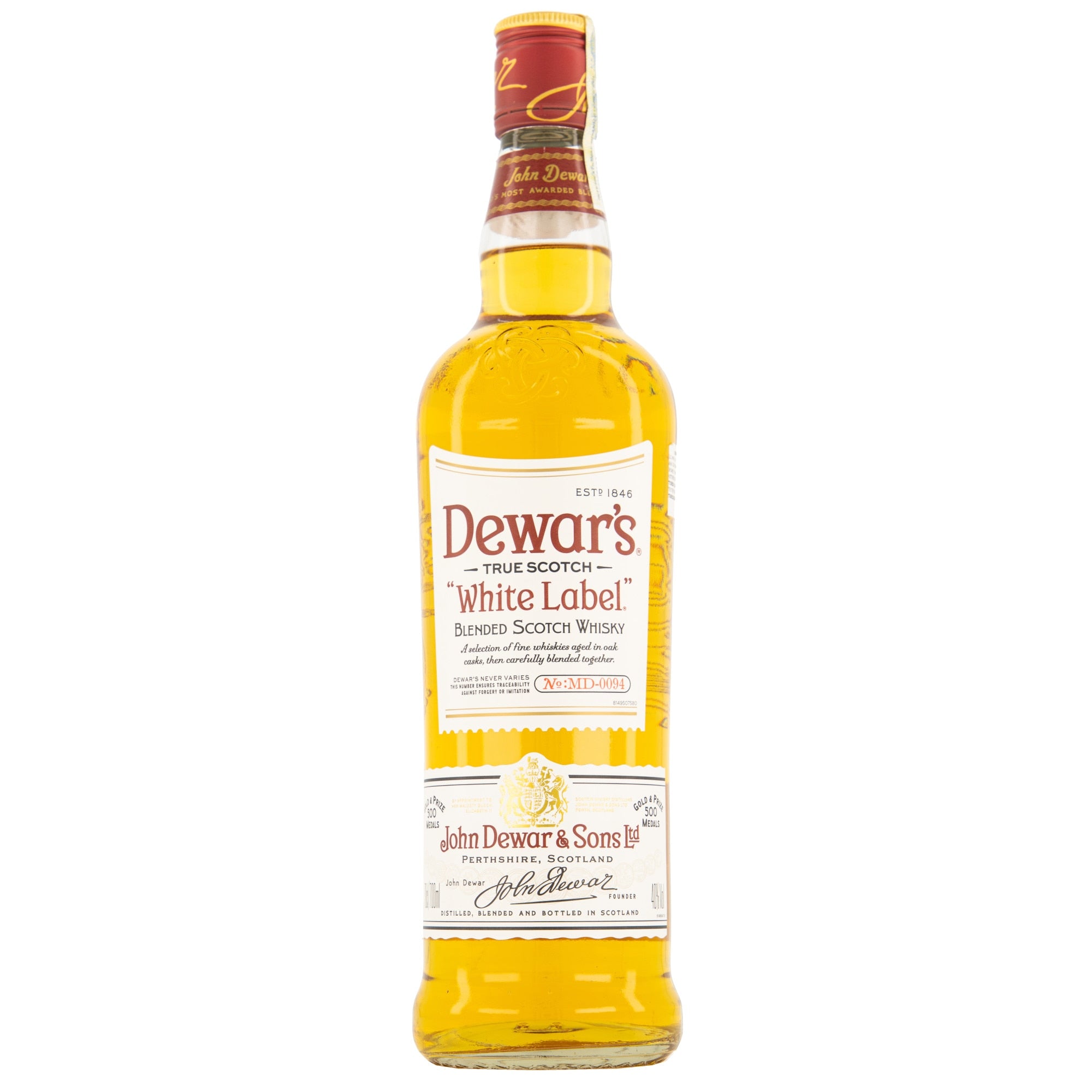 Dewar's White Label Blended Scotch Whiskey