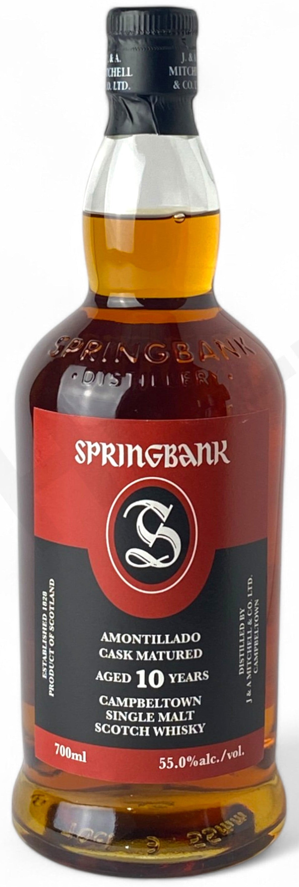 Springbank 10 Year Old Amontillado Cask Matured 2024 Limited Edition Single Malt Scotch Whisky