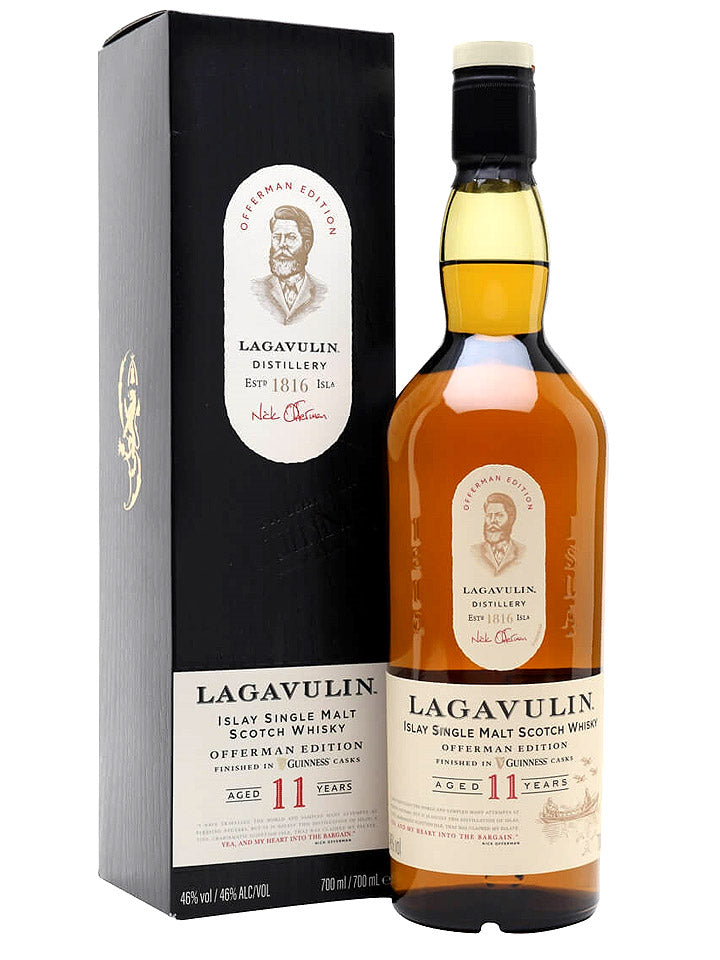 Lagavulin Offerman Edition 11 Year Old Guinness Cask Finish (750mL)