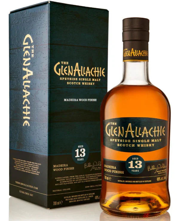 The Glenallachie 13Year Madeira Wood Finish Cask Strength Speyside Single Malt Scotch Whiskey