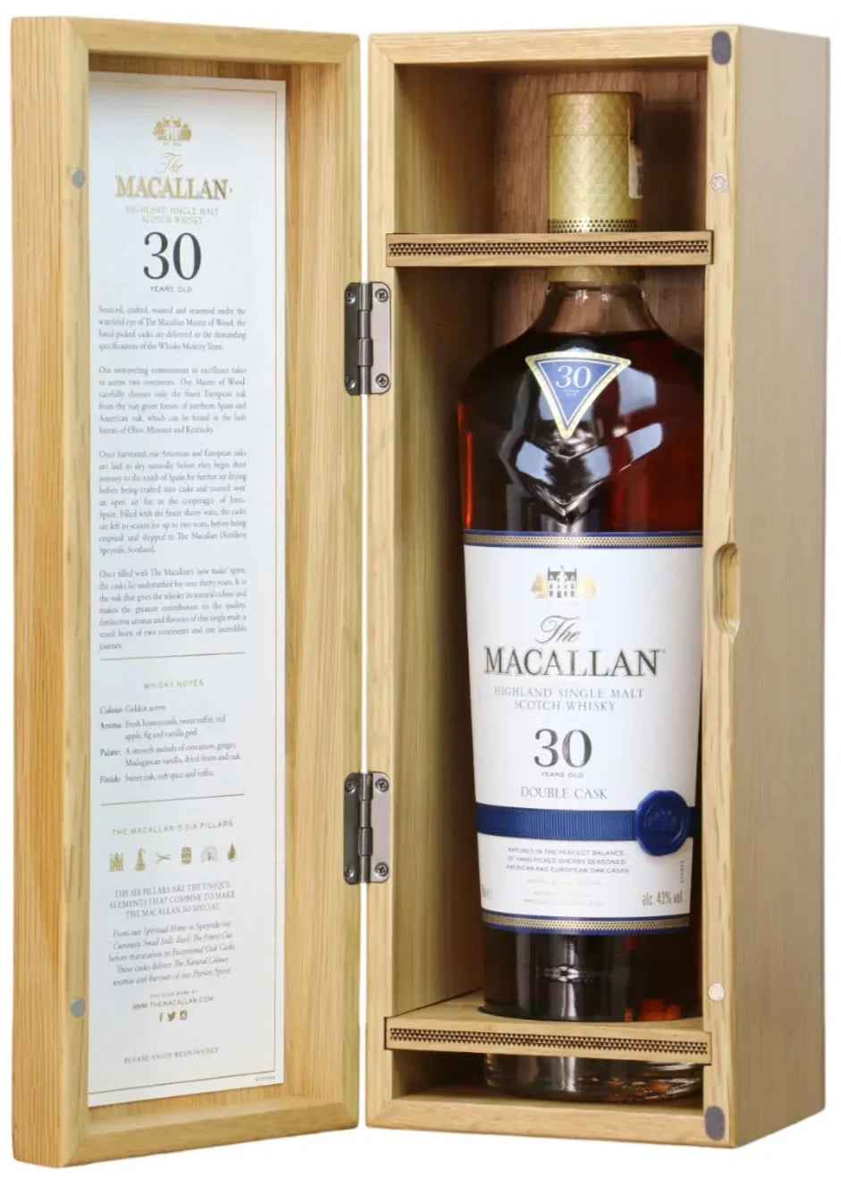 The Macallan 30 Year Old Sherry Oak Highland Single Malt Scotch Whisky