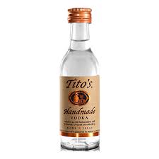 Titos Handmade Vodka.