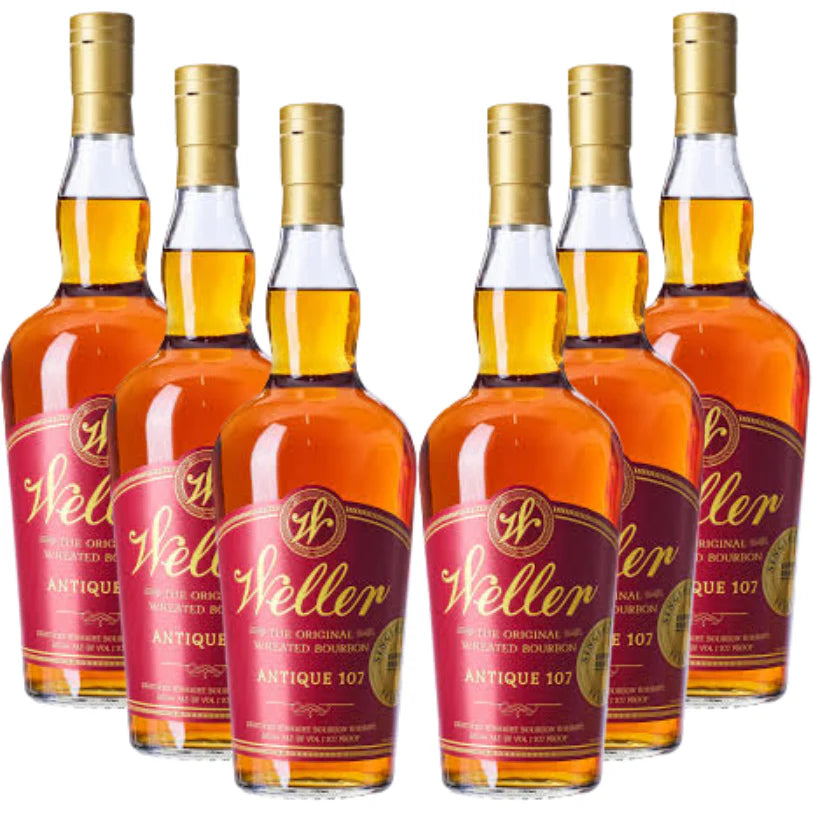 Weller Antique 107 Barrel Pick Bundle (6 × 750 ml)