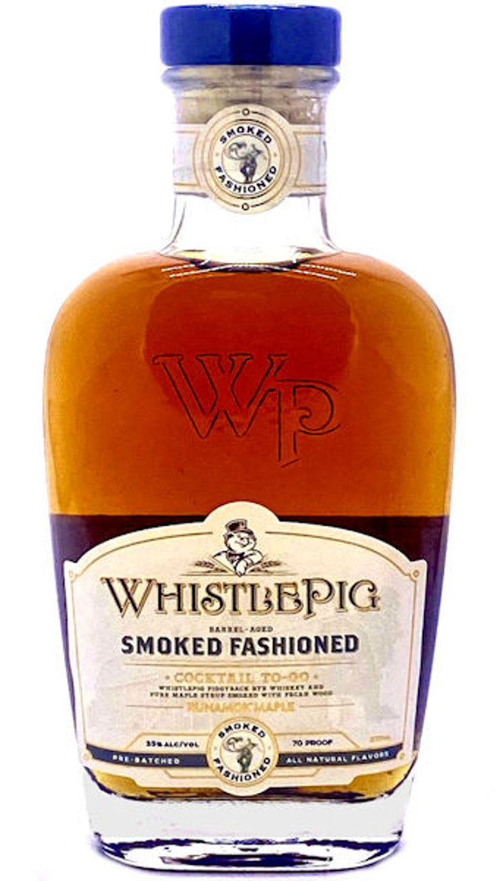 Whistlepig Barrel Aged Smoked Fashioned Cocktail
